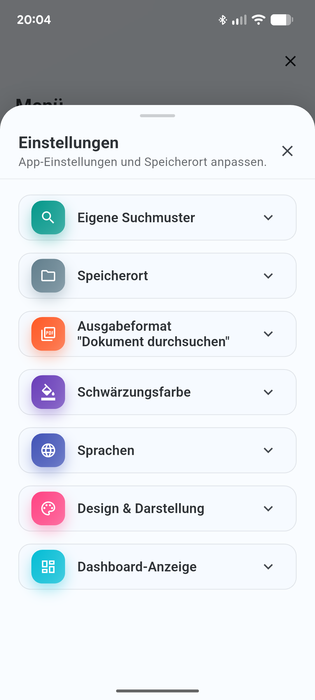 PDF Text Remover Einstellungen